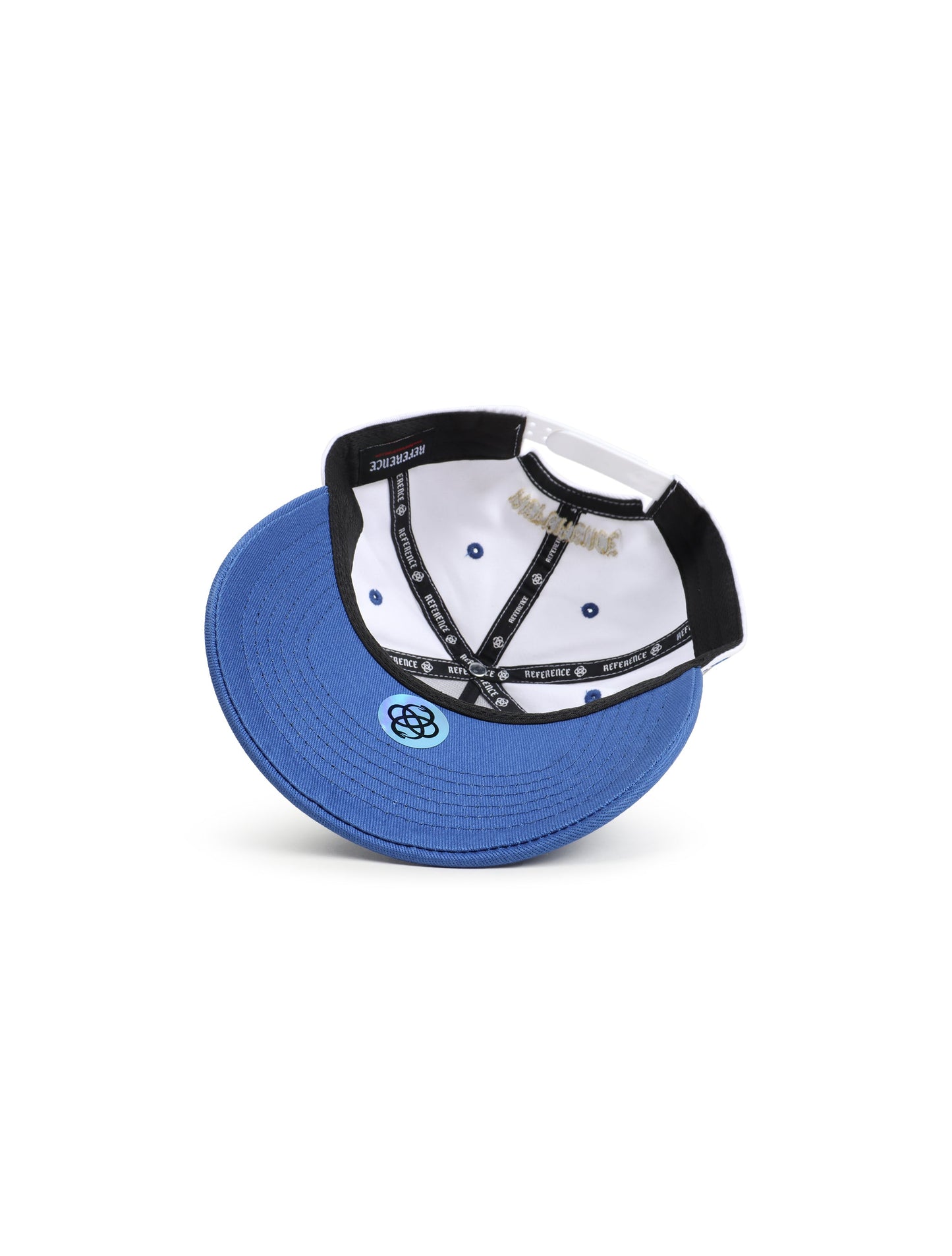 Reference Mens Vintage LA Hat - White/Royal Denim Exchange