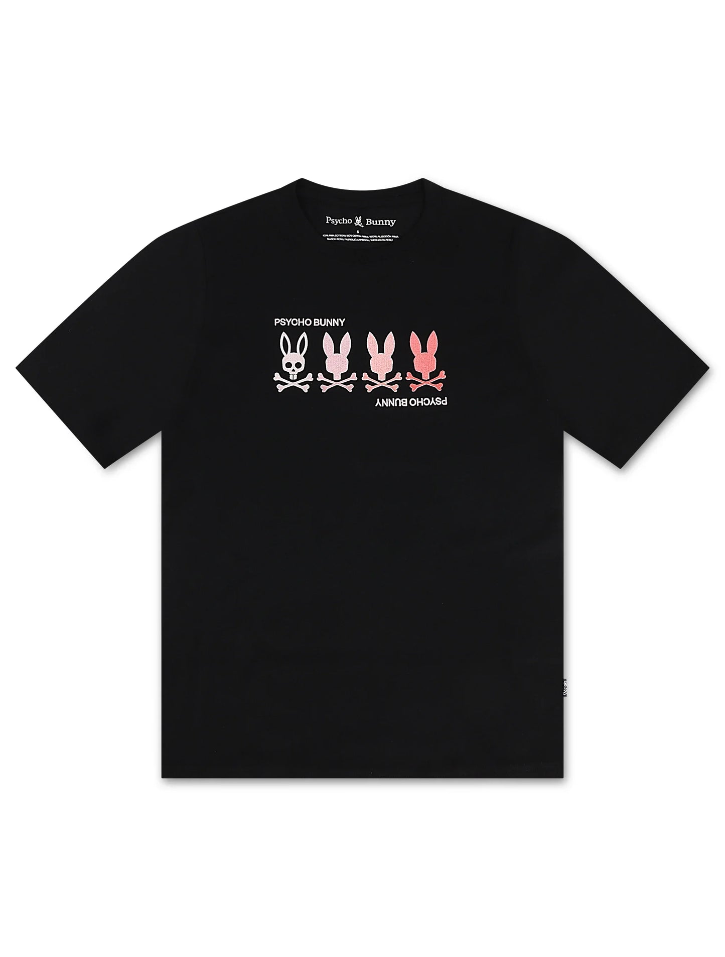 Psycho Bunny Oceania Embroidered Tee - Black Denim Exchange