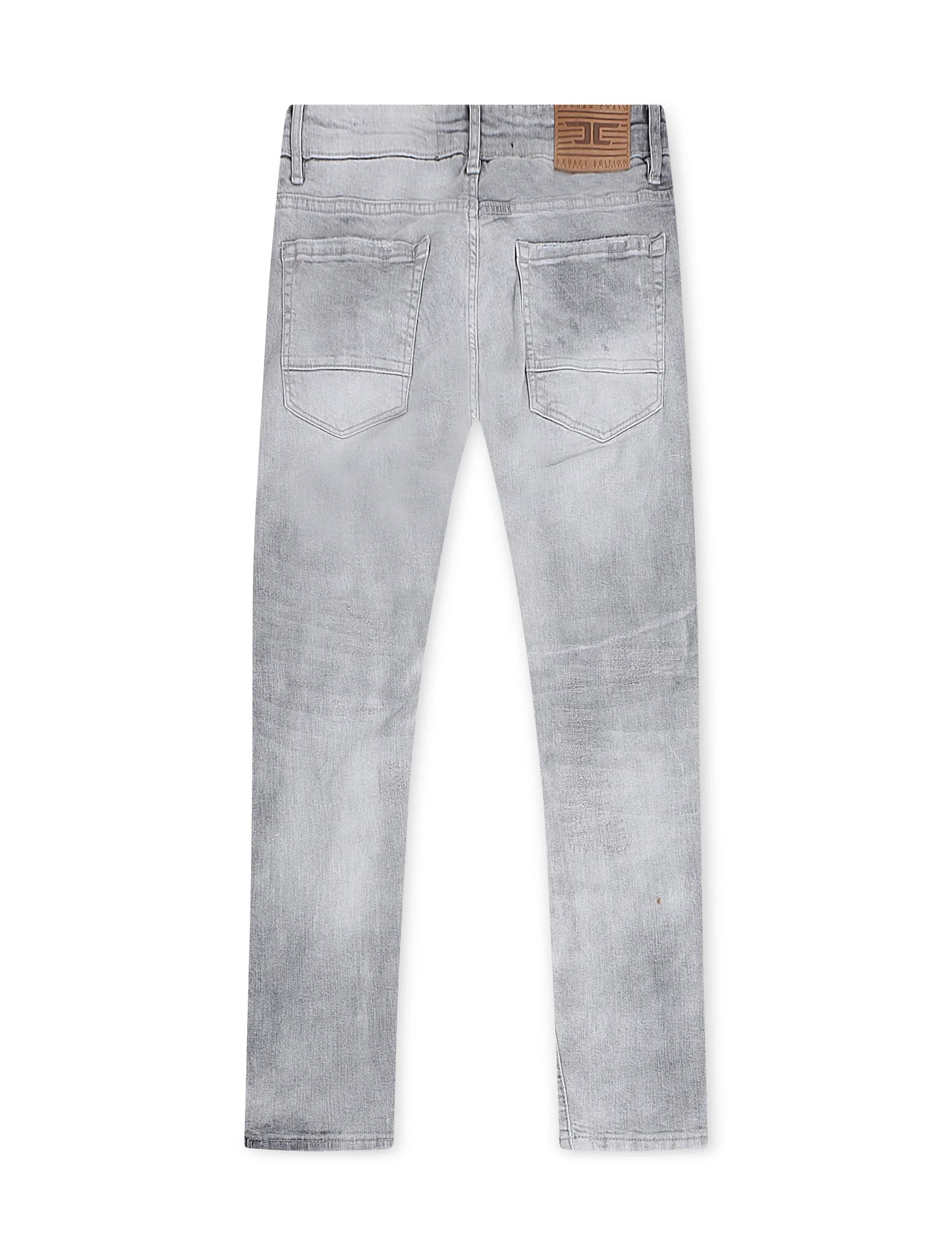 Jordan Craig Rip and Repair Ross Fit Jeans - Arctic Grey Denim Exchange