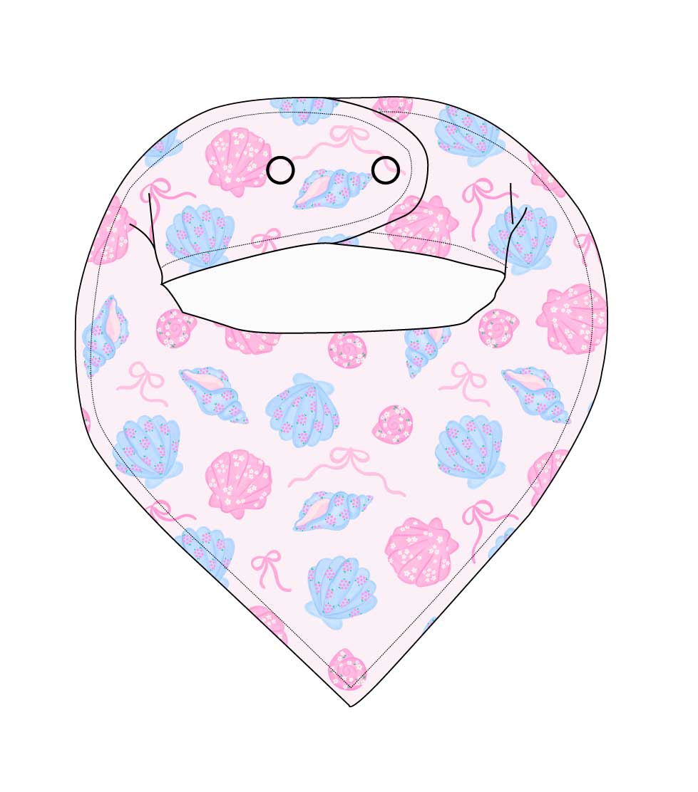 Cove - Bandana Bib Blush Lotus