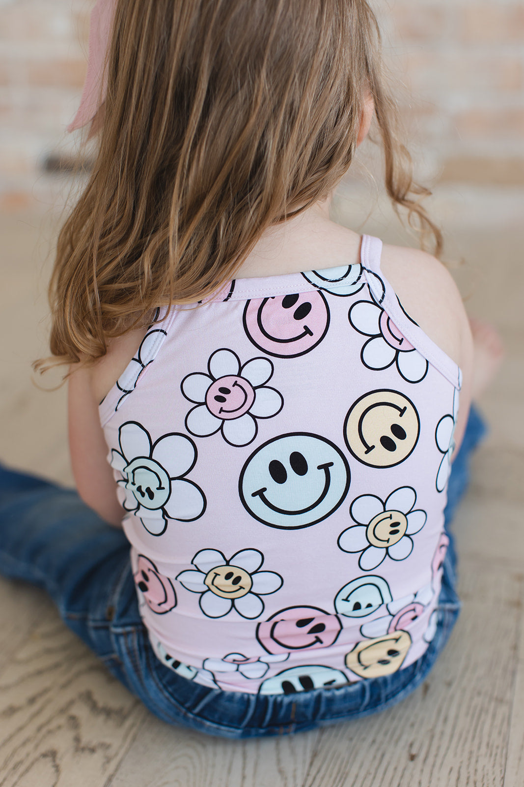 Juliet - Bamboo Tank Blush Lotus