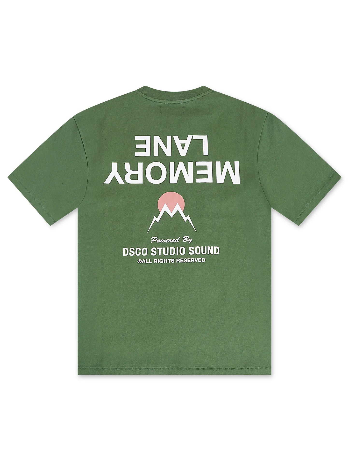 Memory Lane Core Flip Tee - Moss Denim Exchange