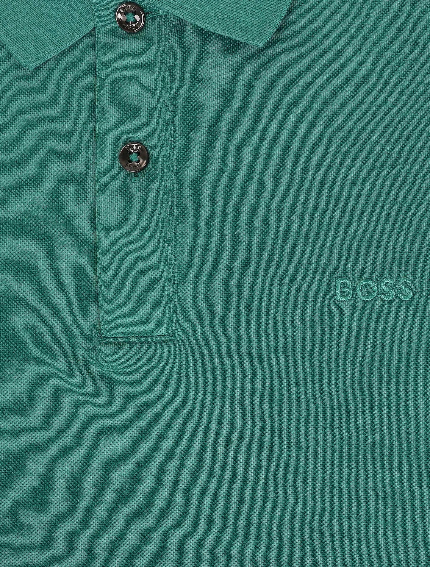 Hugo Boss Pallas Polo - Green Denim Exchange