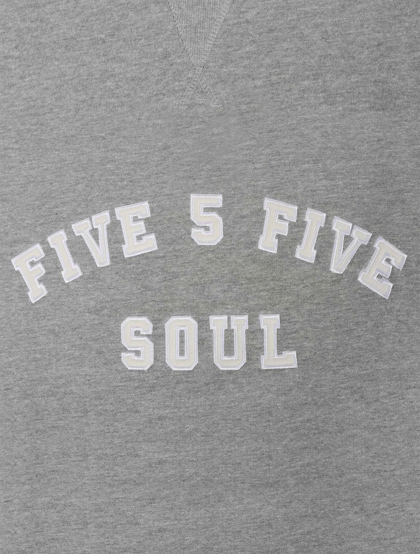 Triple 5 Mens Essex Crewneck - Heather Grey Denim Exchange