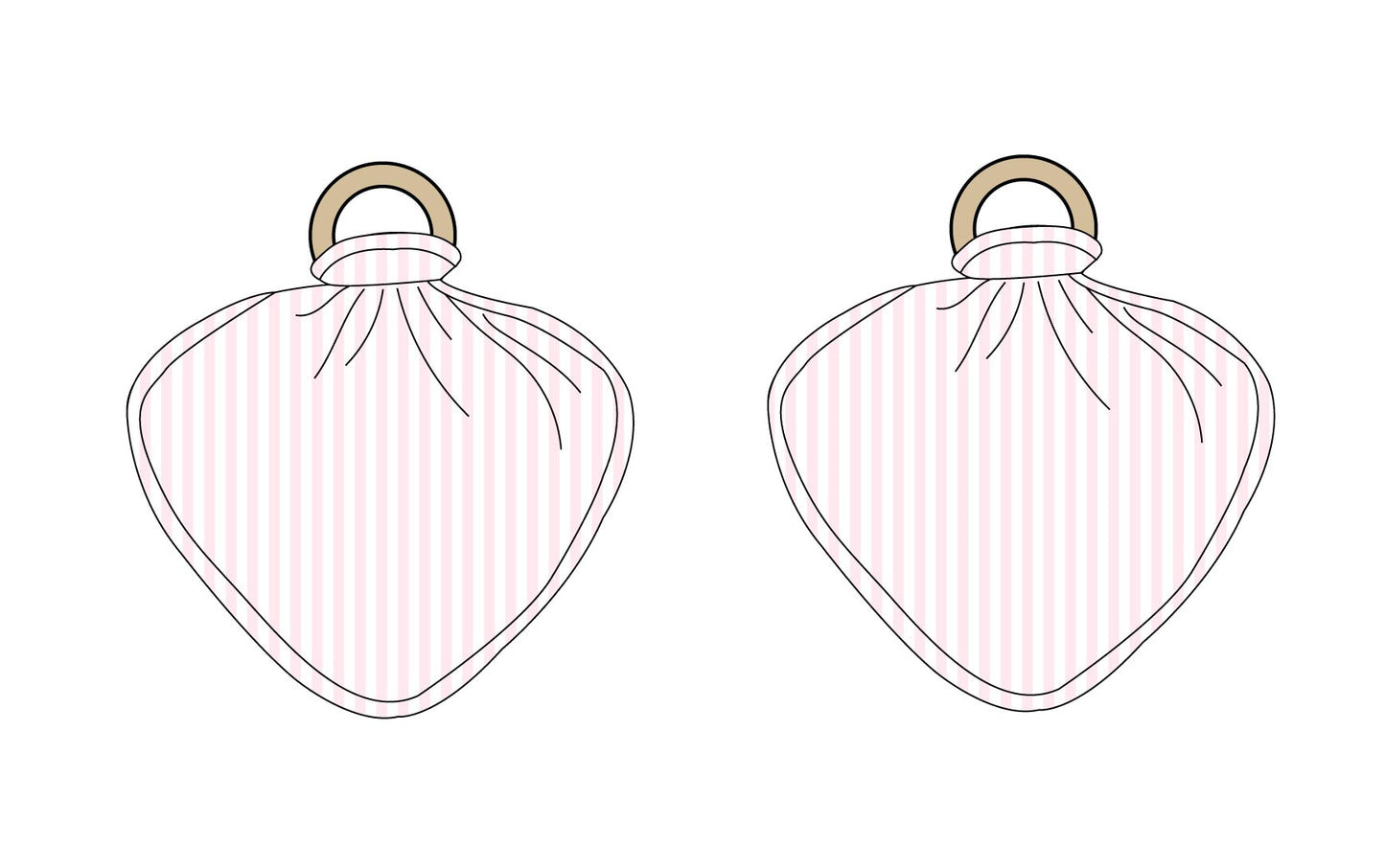 Pink Stripes - Lovey Blush Lotus