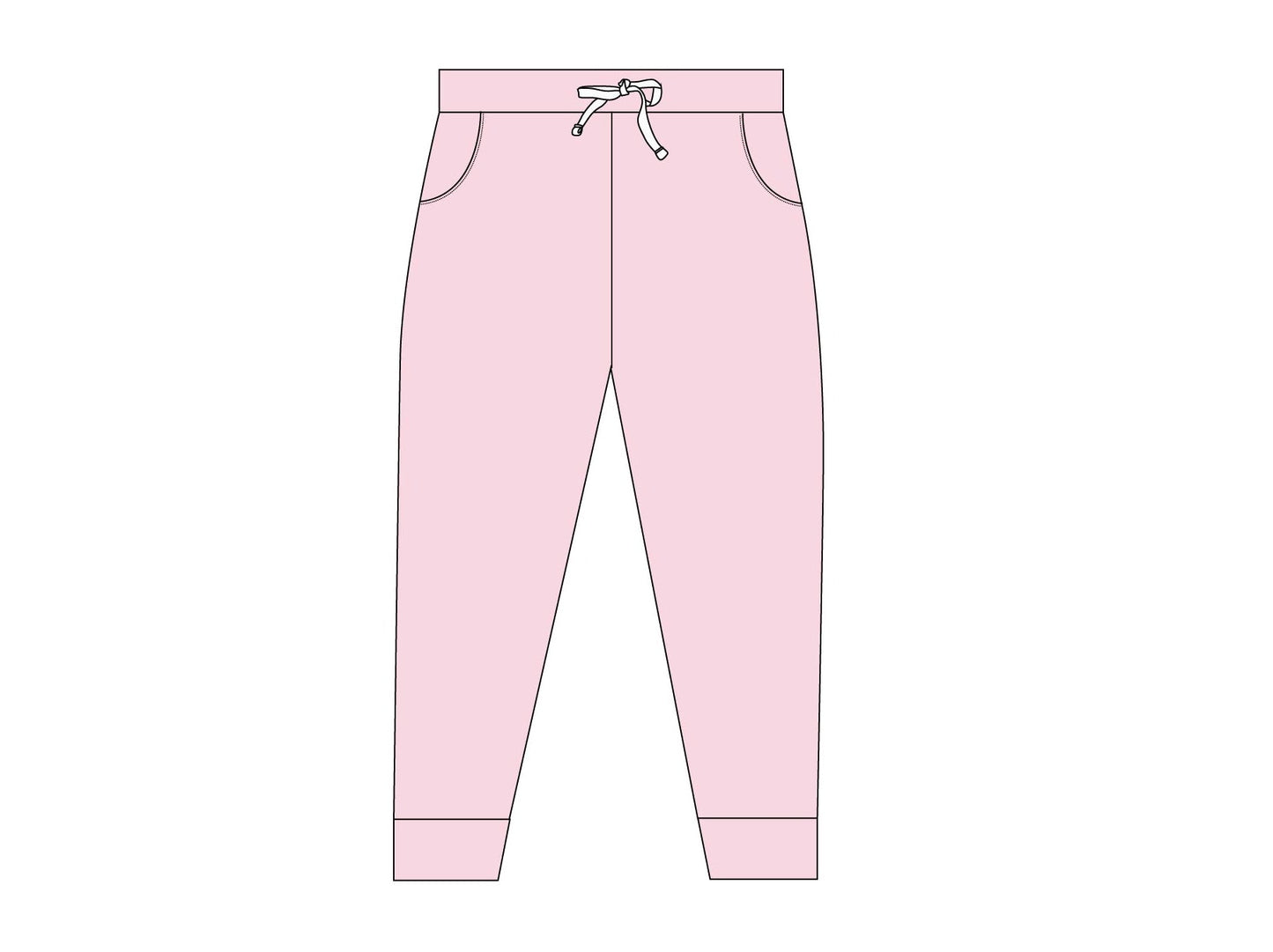 Ballet Blush - Cloud Terry Jogger Blush Lotus