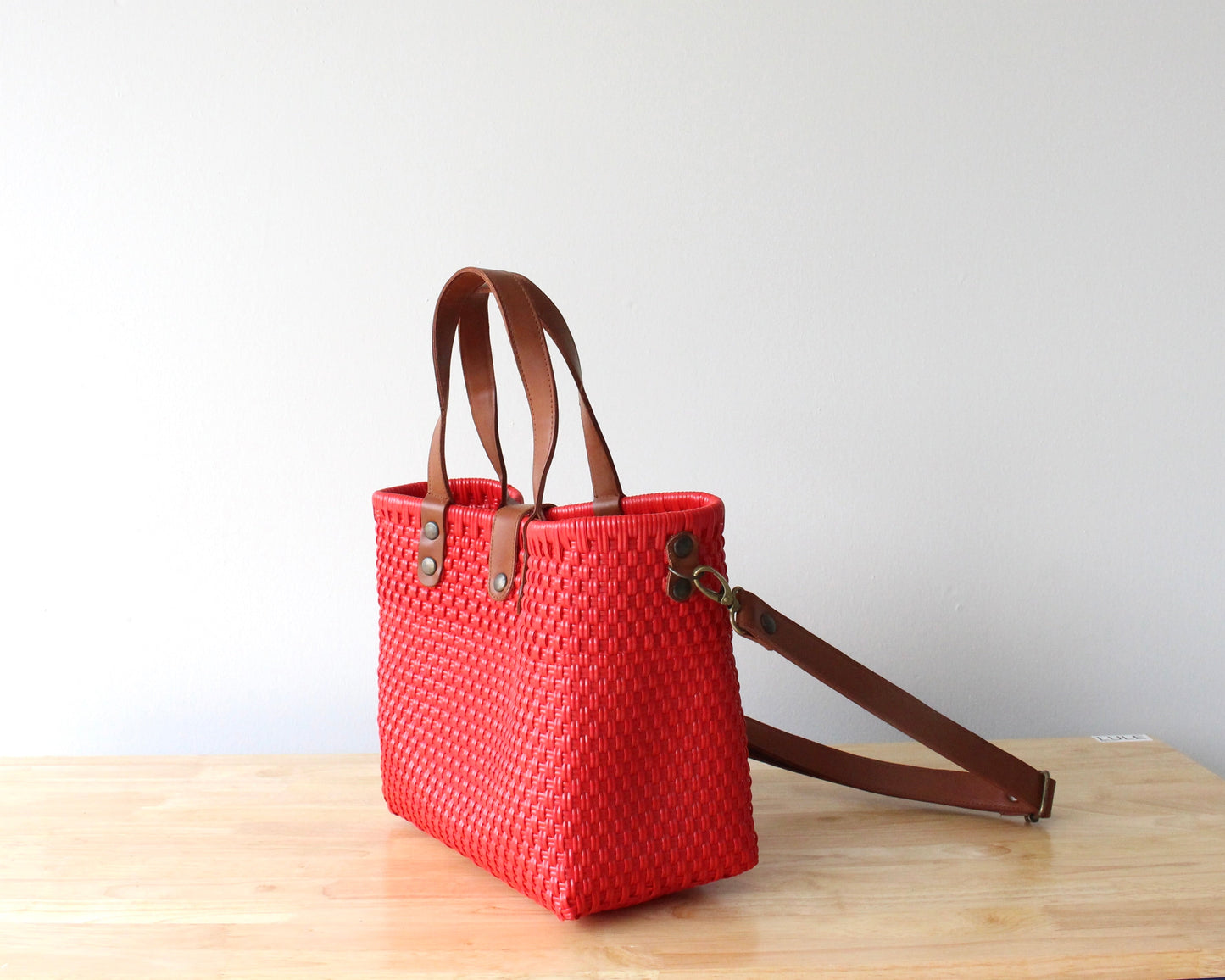 Red Handwoven Purse by MexiMexi MexiMexi