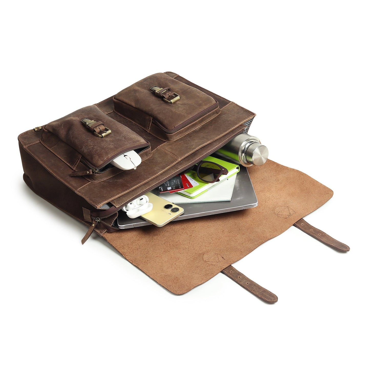 Buffalo Leather Messenger Bag Classy Leather Bags