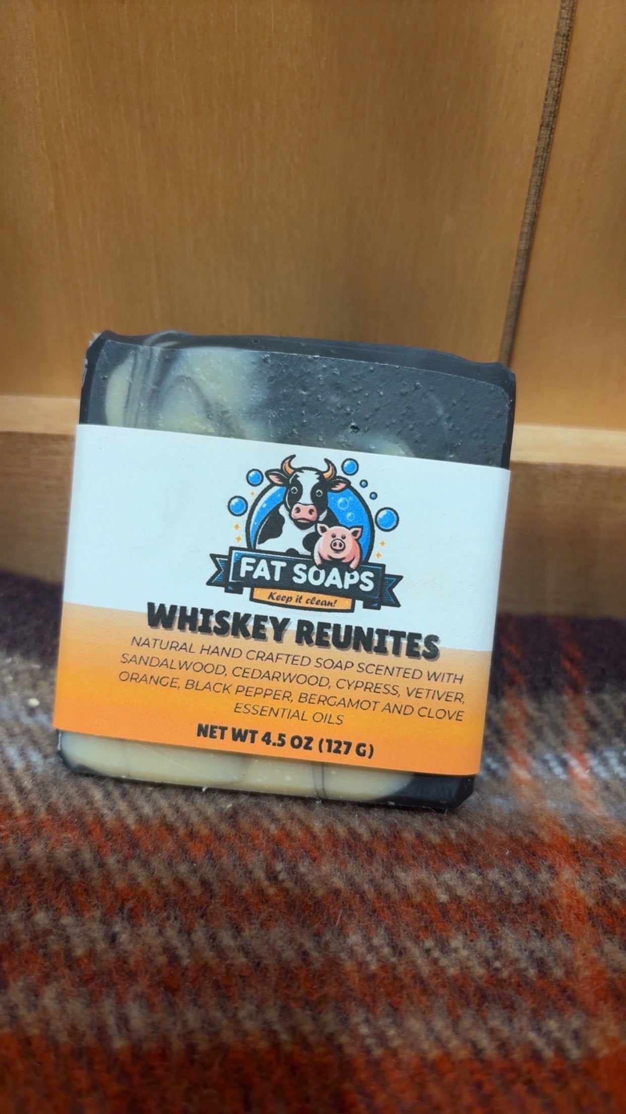 Whiskey Reunites Tallow Soap Bar Kacee Lillie Boutique