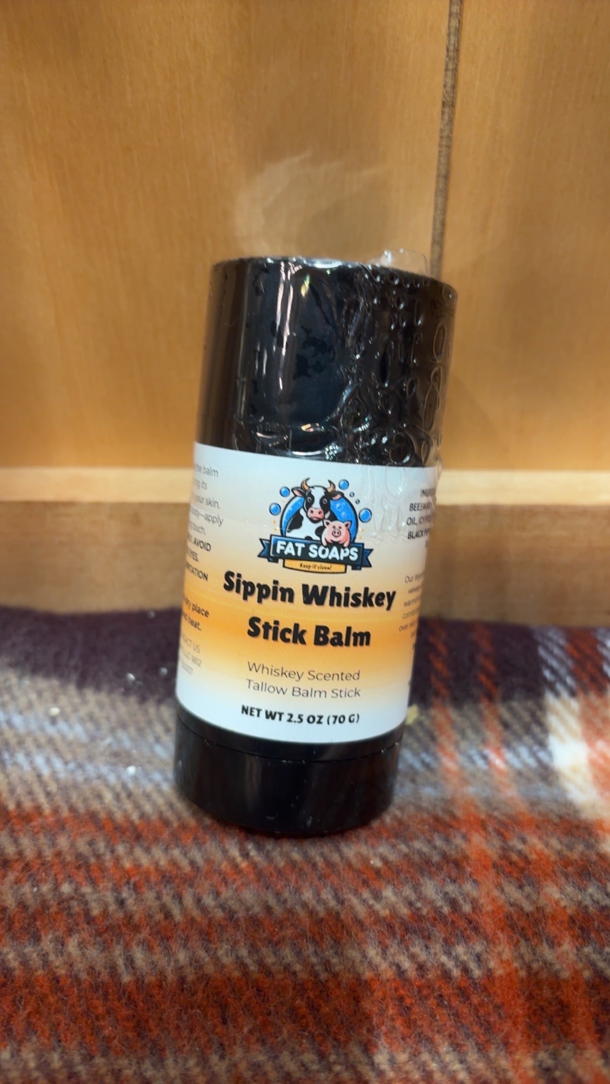 Sippin' Whiskey Tallow Stick Balm Kacee Lillie Boutique