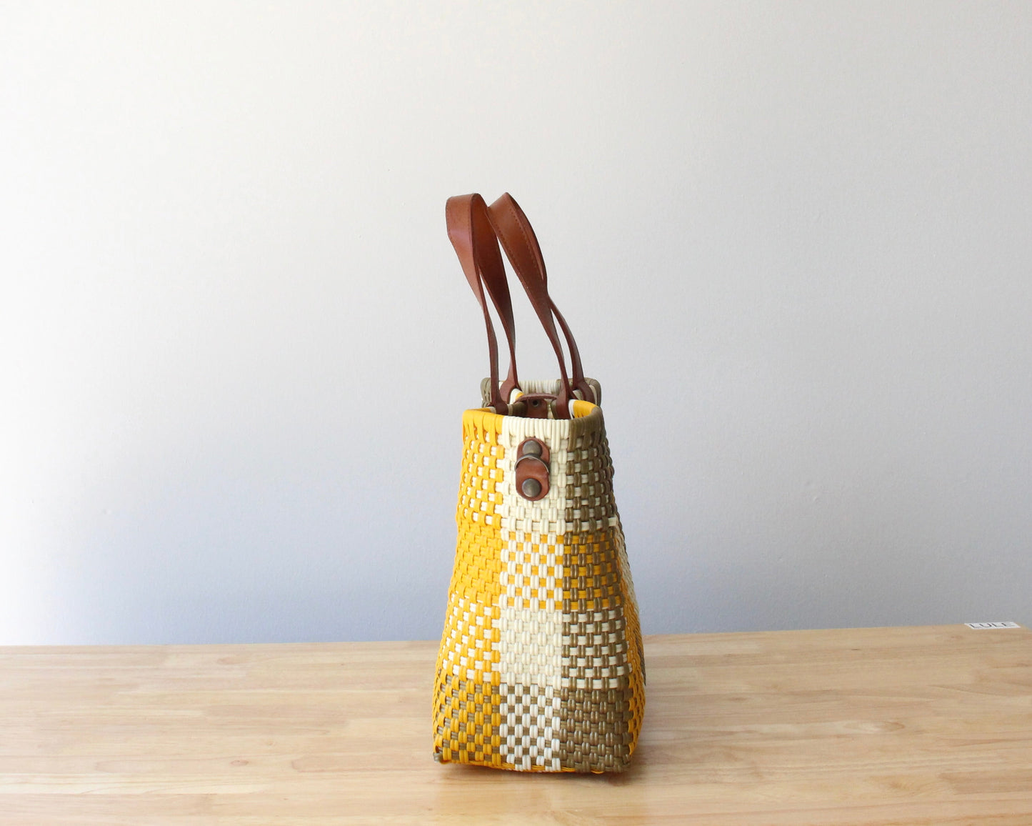 Yellow & Gold Handwoven Purse by MexiMexi MexiMexi