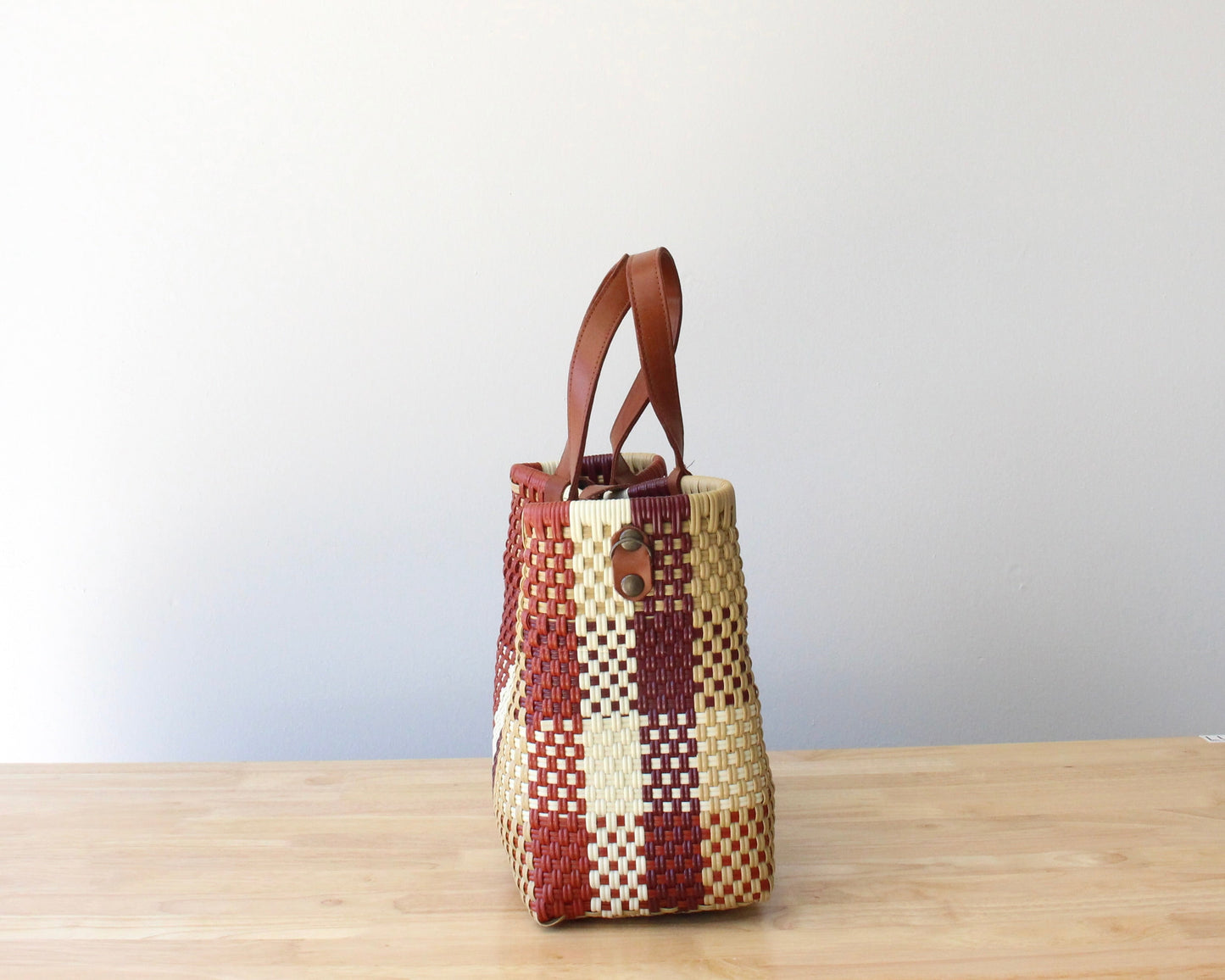 Terracotta & Beige Purse by MexiMexi MexiMexi