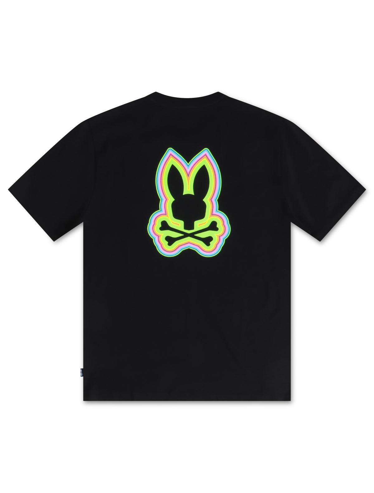 Psycho Bunny Mens Maybrook Back Graphic Tee - Blk Denim Exchange
