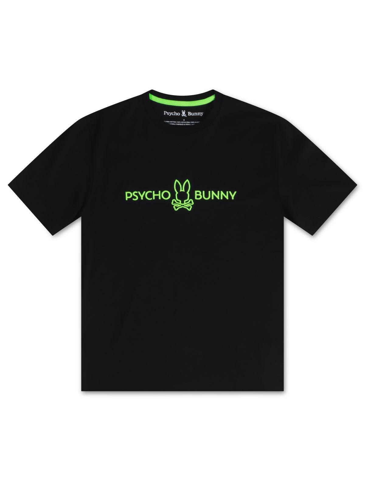 Psycho Bunny Mens Bristol Tee - Blk Denim Exchange