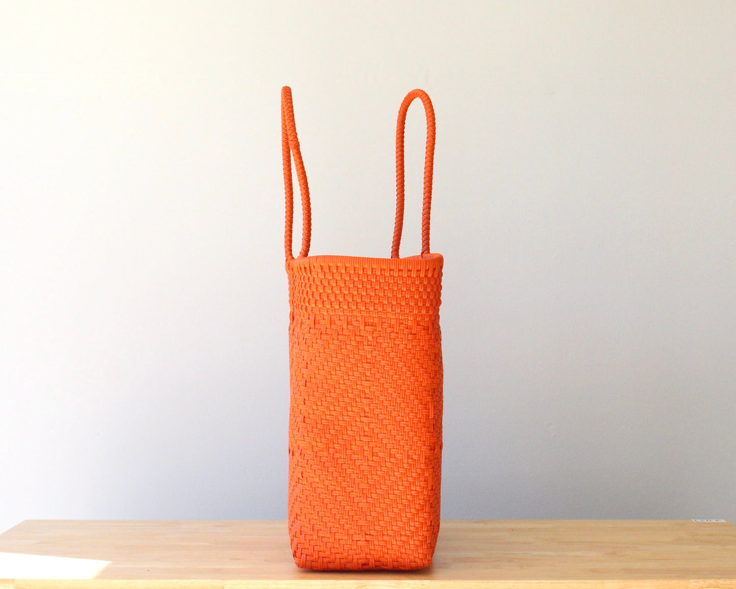 Orange Woven Artisan Tote Bag MexiMexi