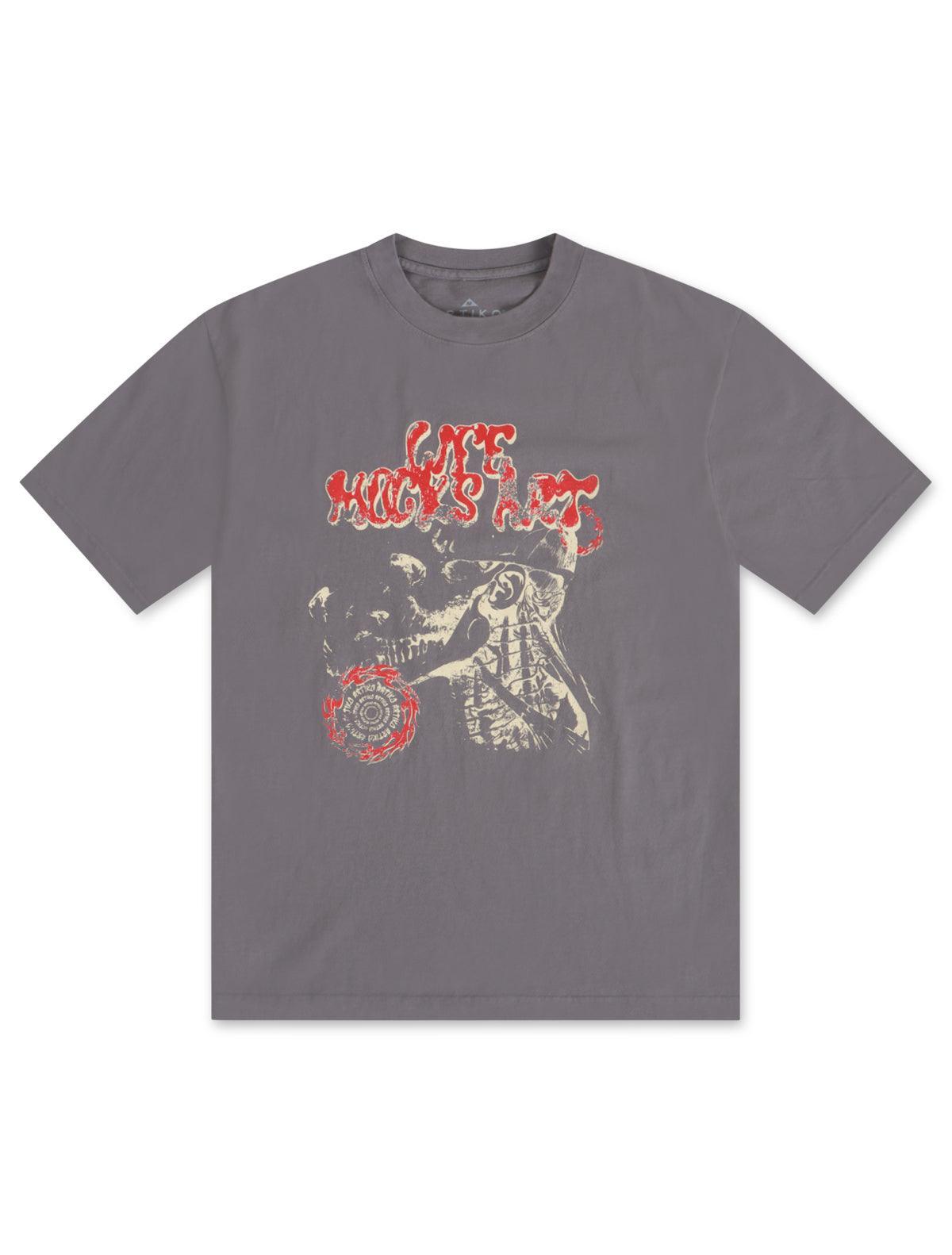 Artiko Life Mocks Art Tee - Grey Denim Exchange