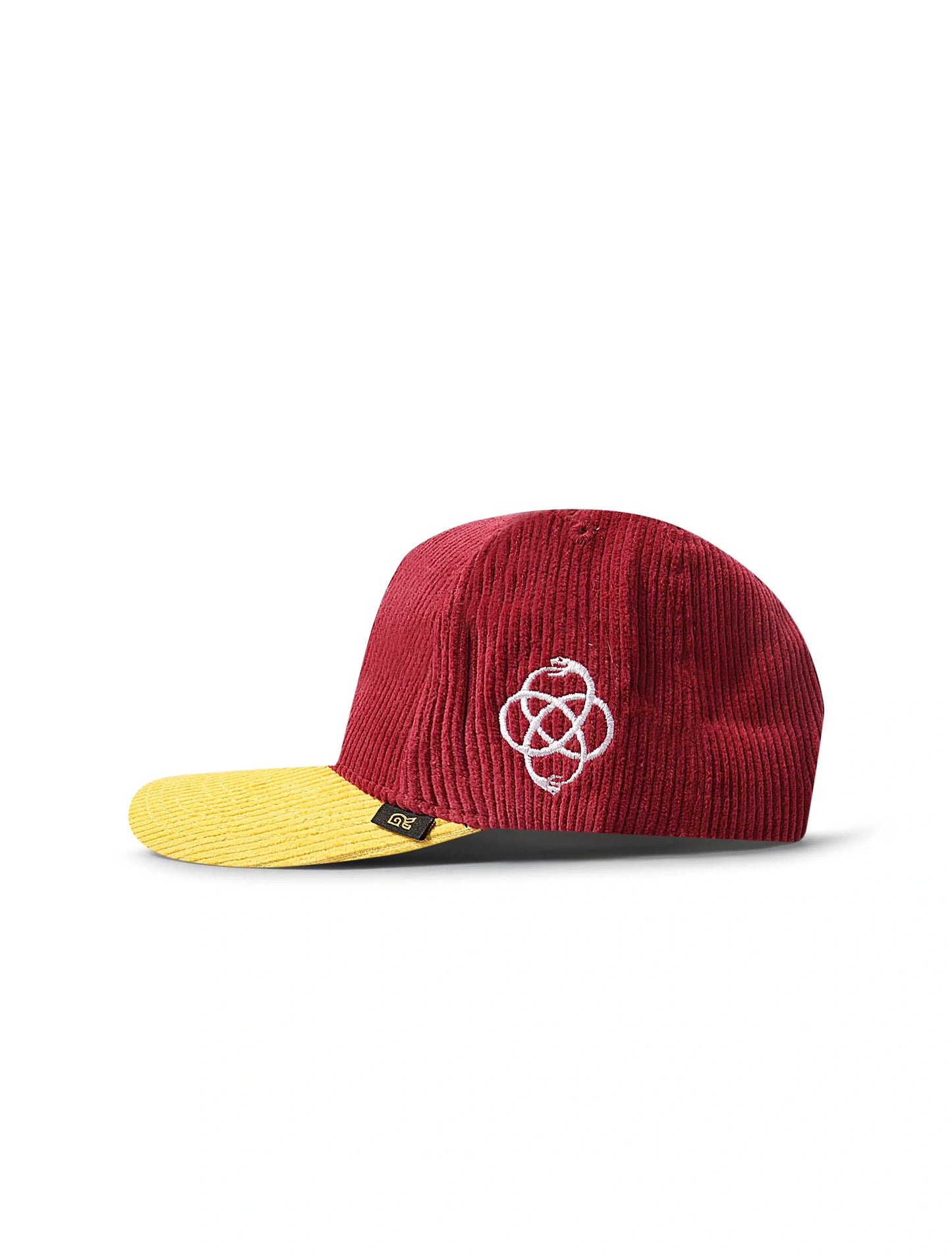Reference Paradise La Corduroy Hat - Burgundy/Yellow Denim Exchange
