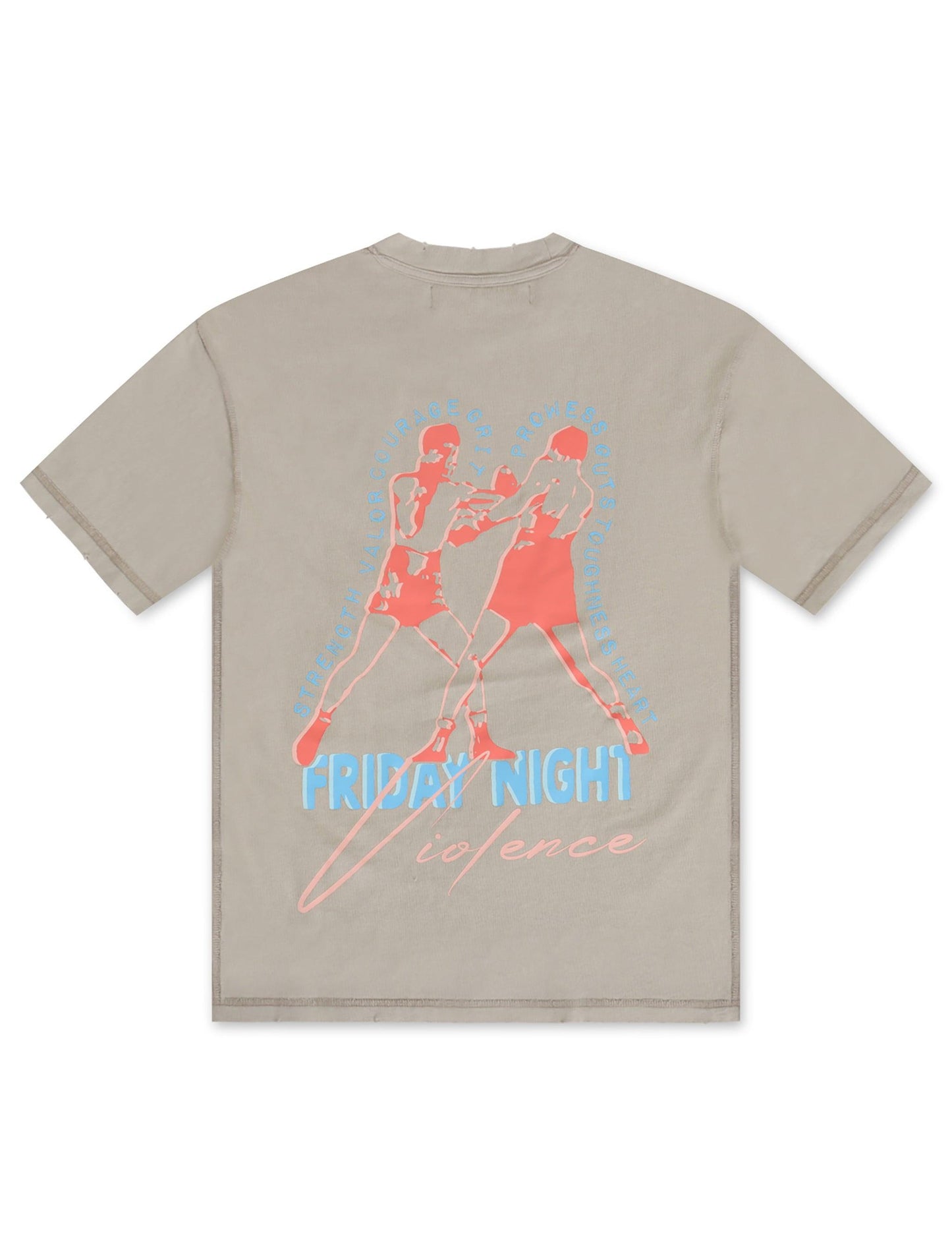 Gala Original Friday Night Tee - Oat Vintage Denim Exchange
