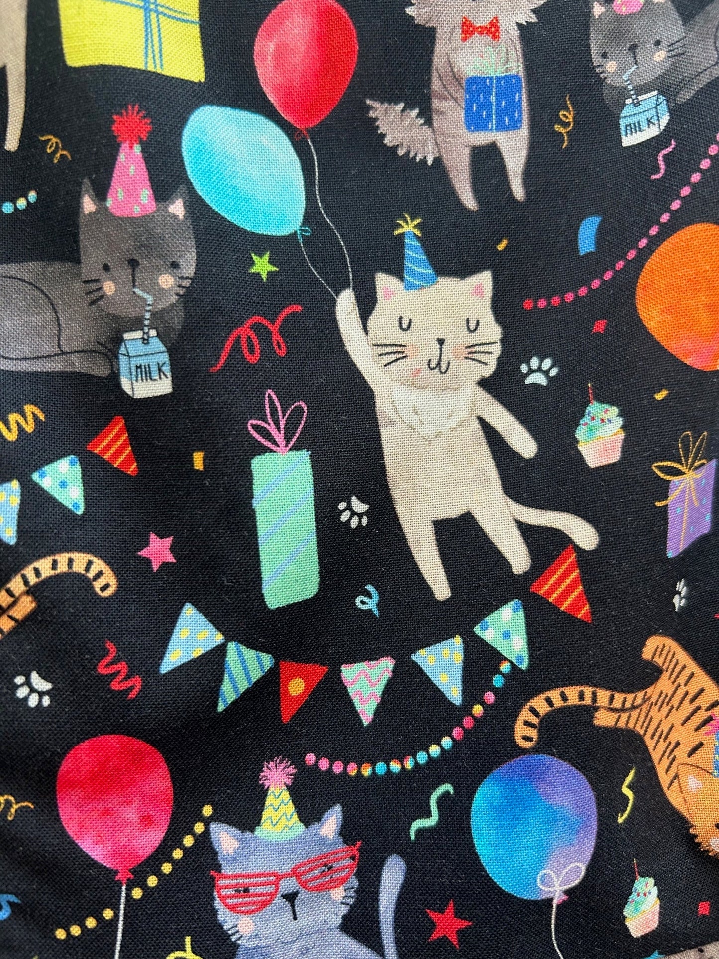Party Cats Fit & Flare Dress Retrolicious