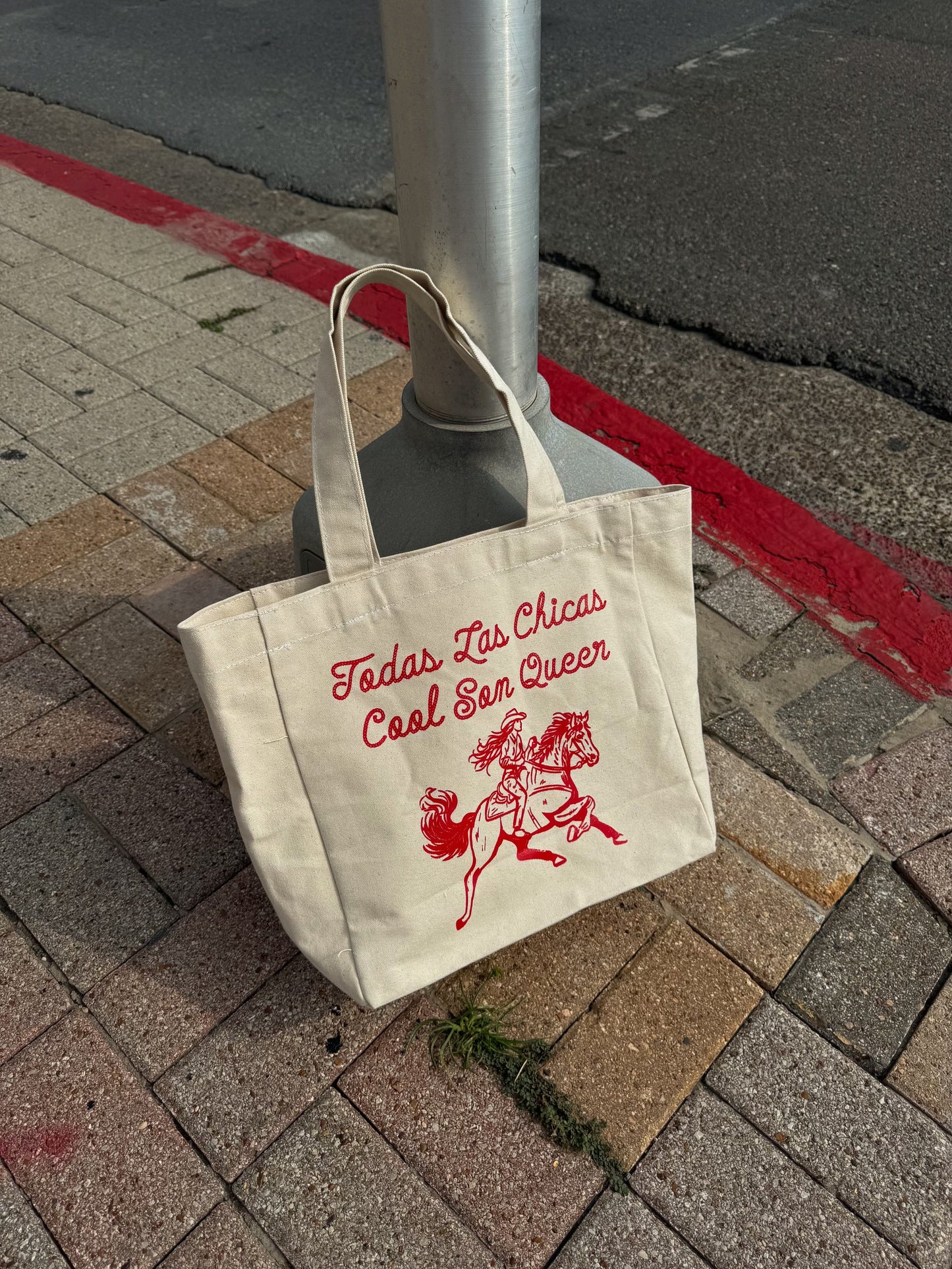 Todas Las Chicas Cool Son Queer Tote Bag JZD