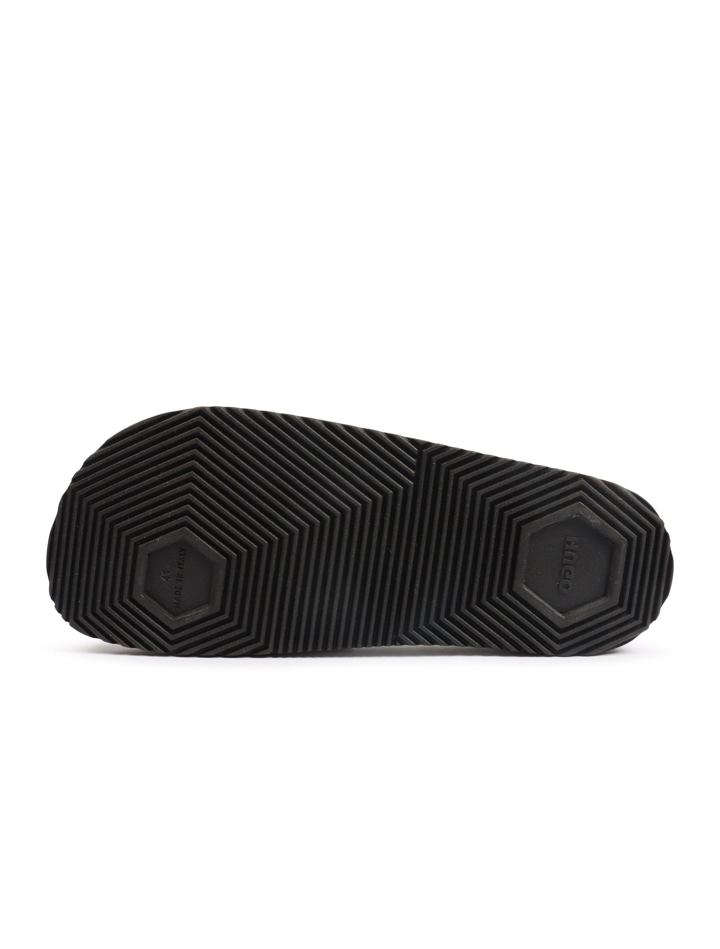 Hugo Timein Stacked Slide - Black Denim Exchange