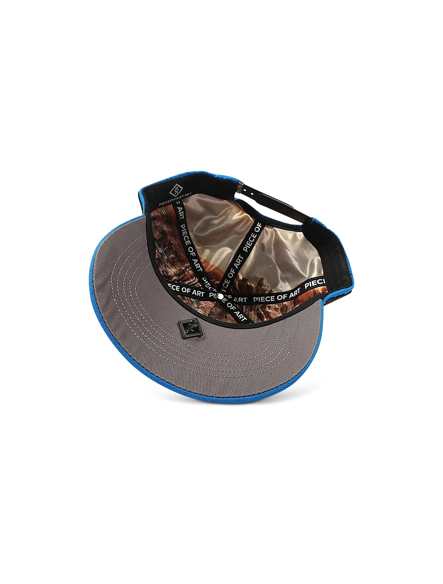 Piece Of Art Heavenly City Hat - Blue Denim Exchange