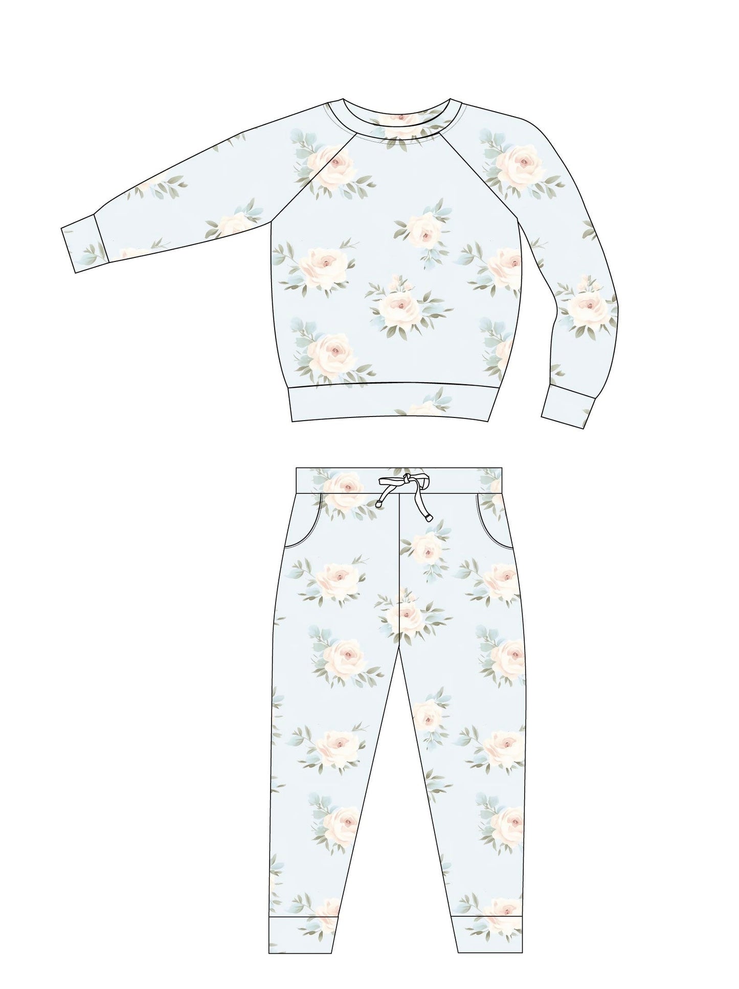 Cosette - Cloud Terry Set Blush Lotus