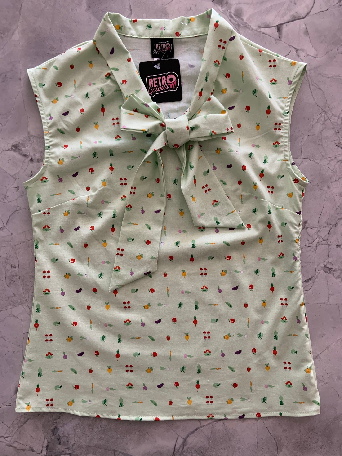 Veggies Bow Top Retrolicious