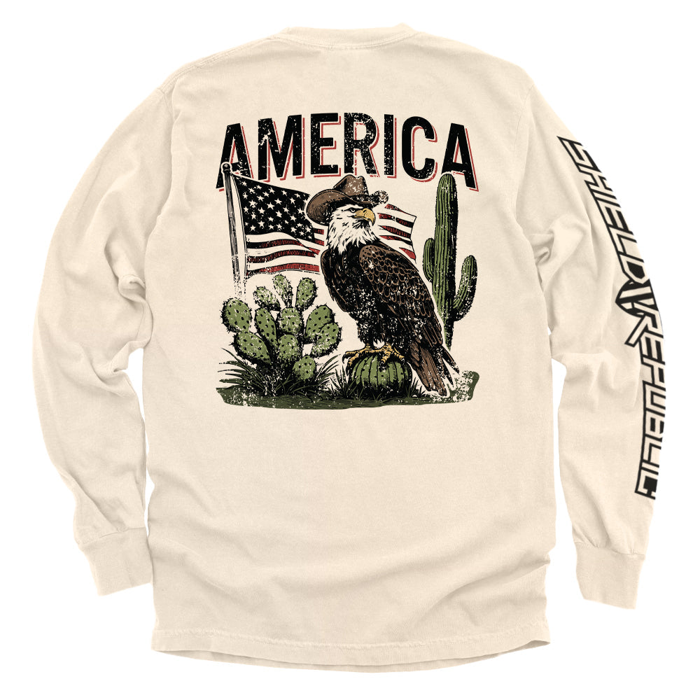 America Eagle Western Shield Republic