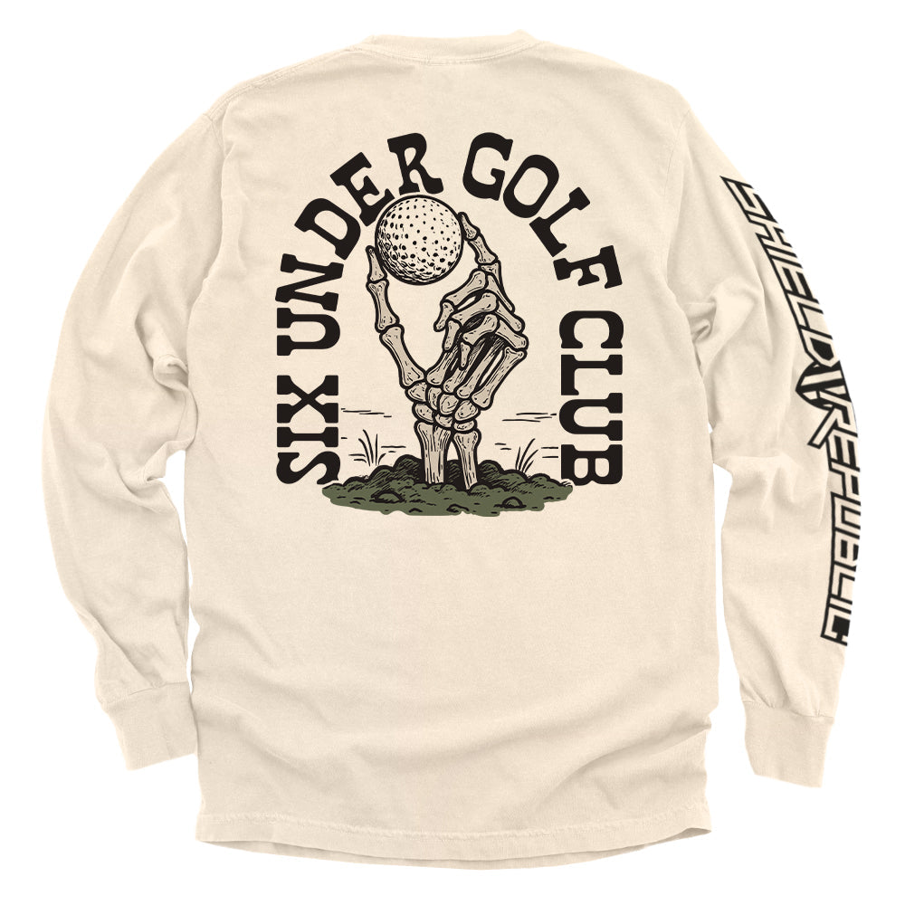 Six Under Golf Club (Back Print) Shield Republic
