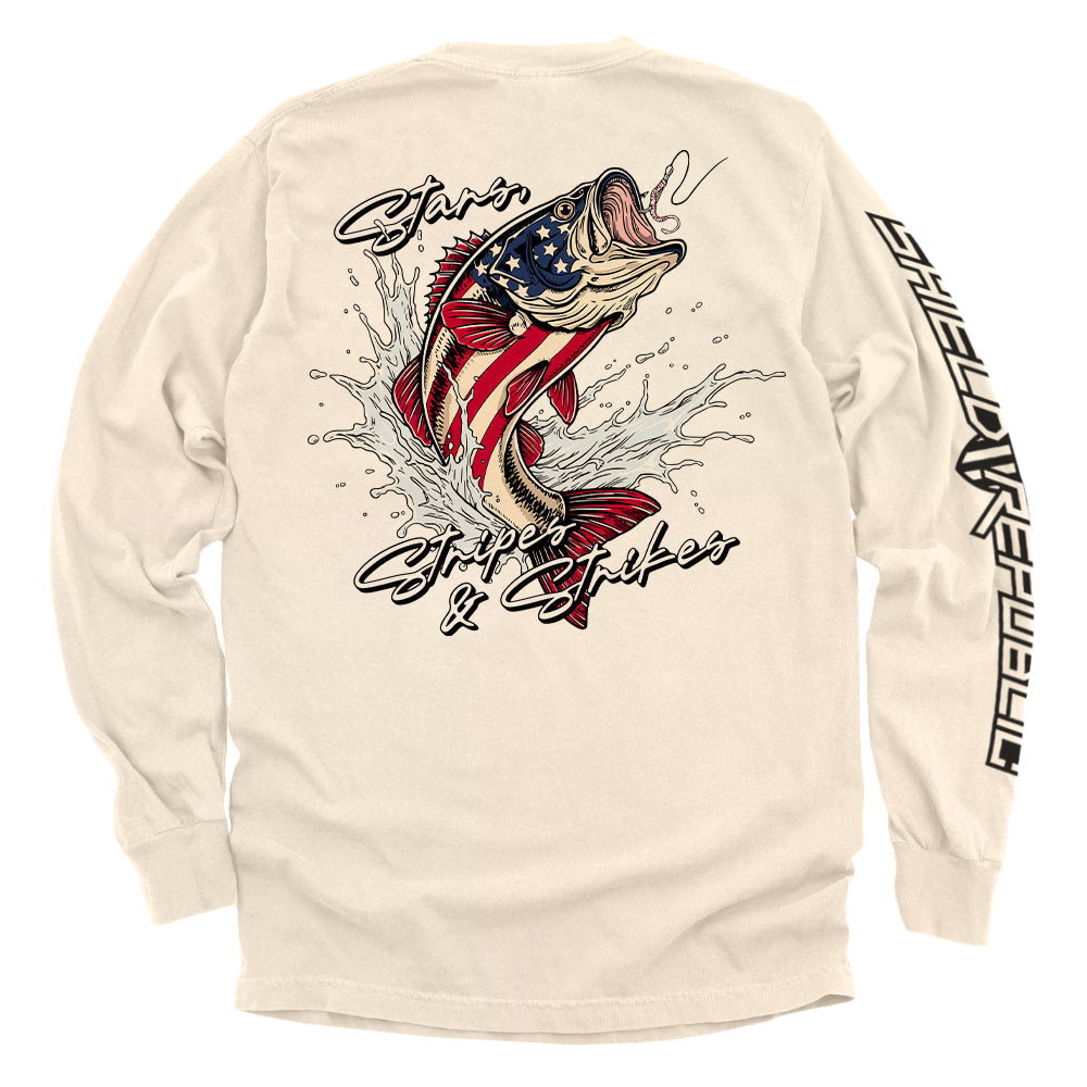 Stars Stripes and Strikes Shield Republic