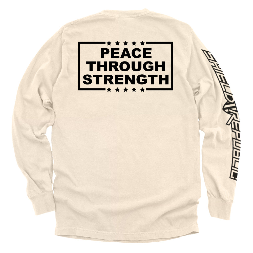 Peace Through Strength White Shield Republic