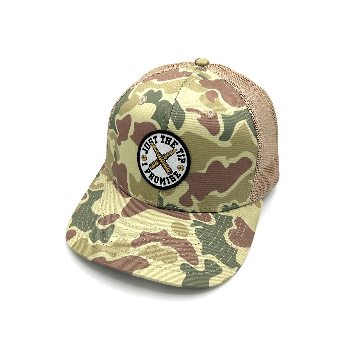 Just the Tip Woven Patch Hat Shield Republic