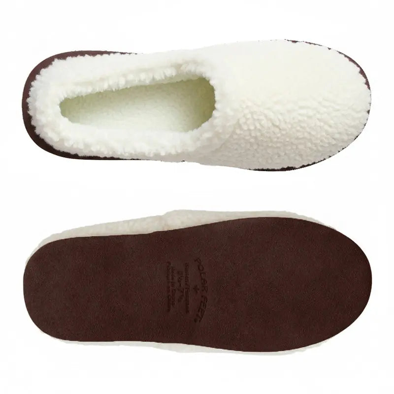 Polar Feet Kids' Perfect Mocs White Berber Polar Feet® LLC