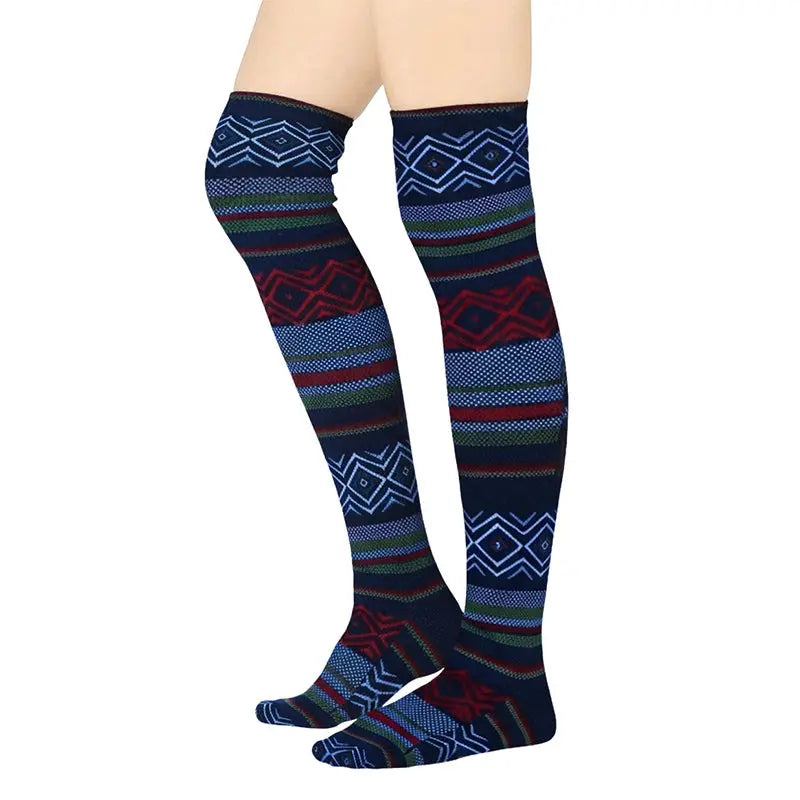 Over The Knee Fleece Socks - Nordic Polar Feet® LLC