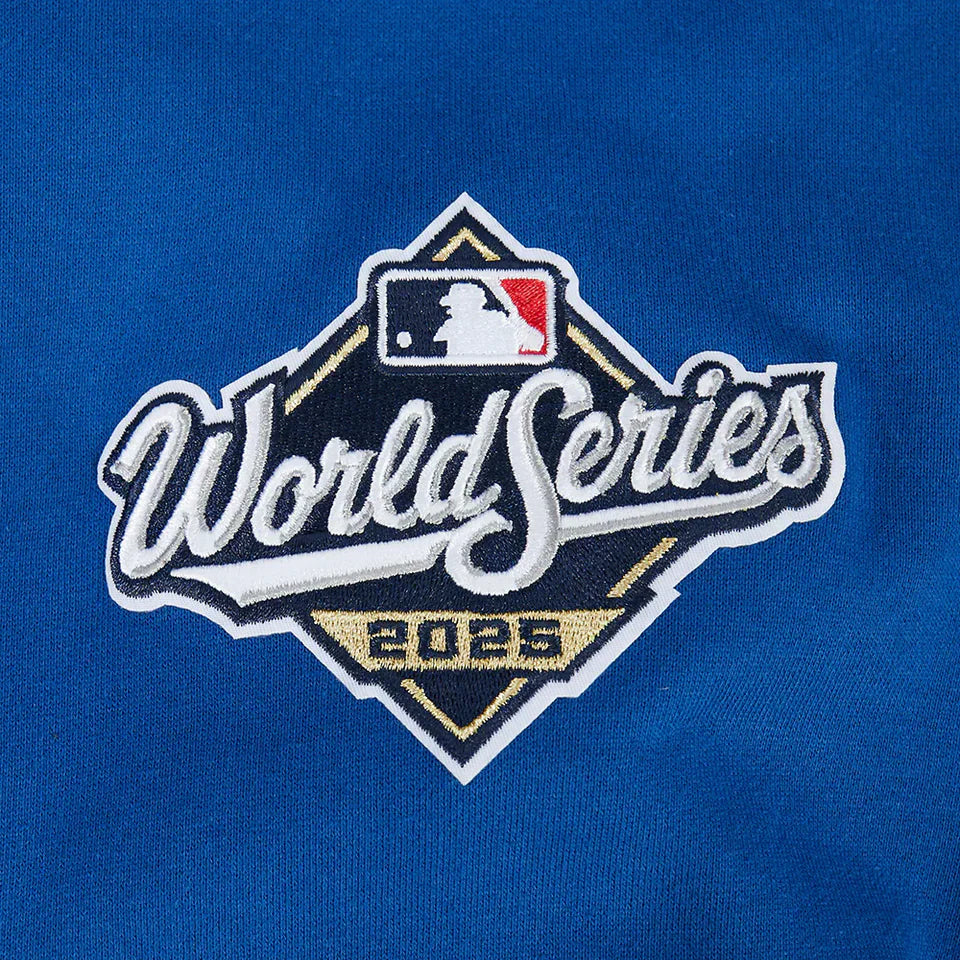 Pro Standard LA Dodgers World Series Fleece Hoodie - Royal Blue Denim Exchange