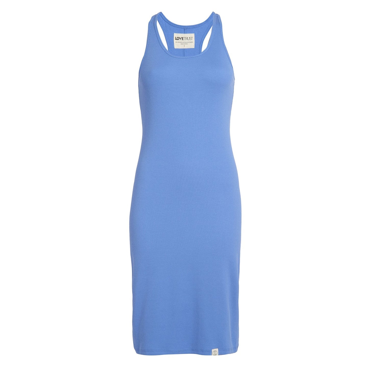 Pima Rib Knit L&L Racerback Dress LOVETRUST