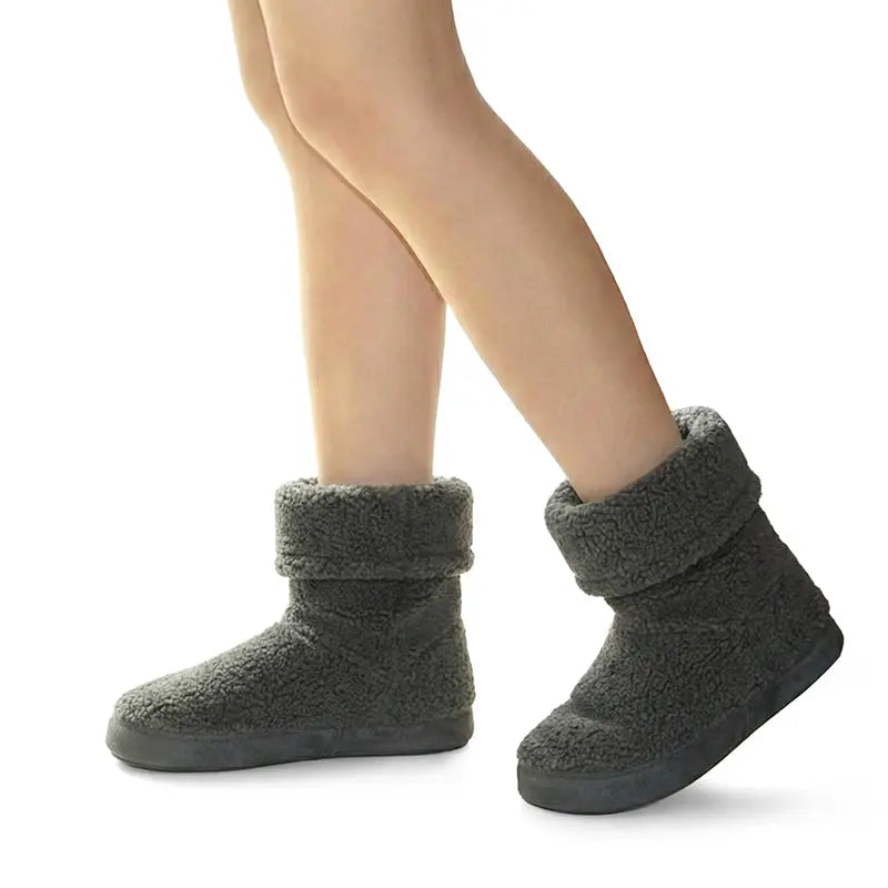 Polar Feet Women's Snugs - Grey Berber Polar Feet® LLC