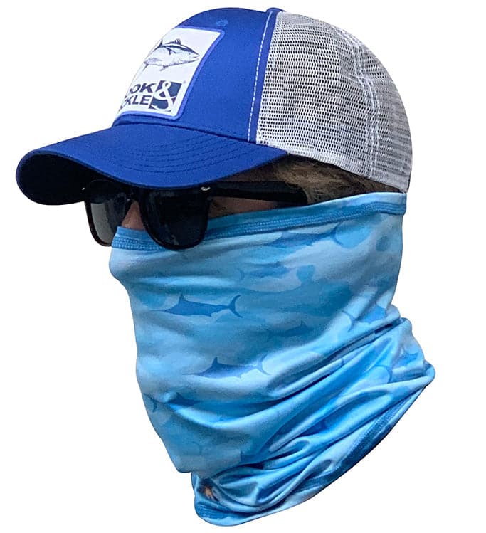 Blue Marlin Camo Gaiter Hook & Tackle