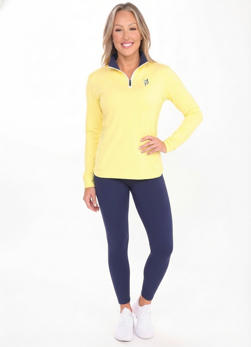 Women's Monterey Quarter Zip White Water Life