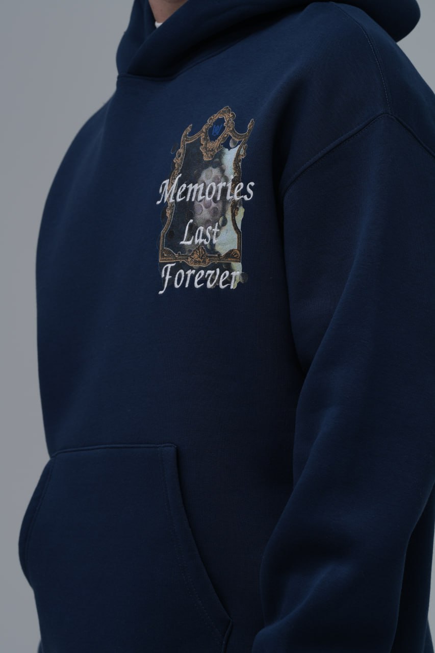 "Memories Last Forever" Surrealist Graphic Hoodie Withinblack
