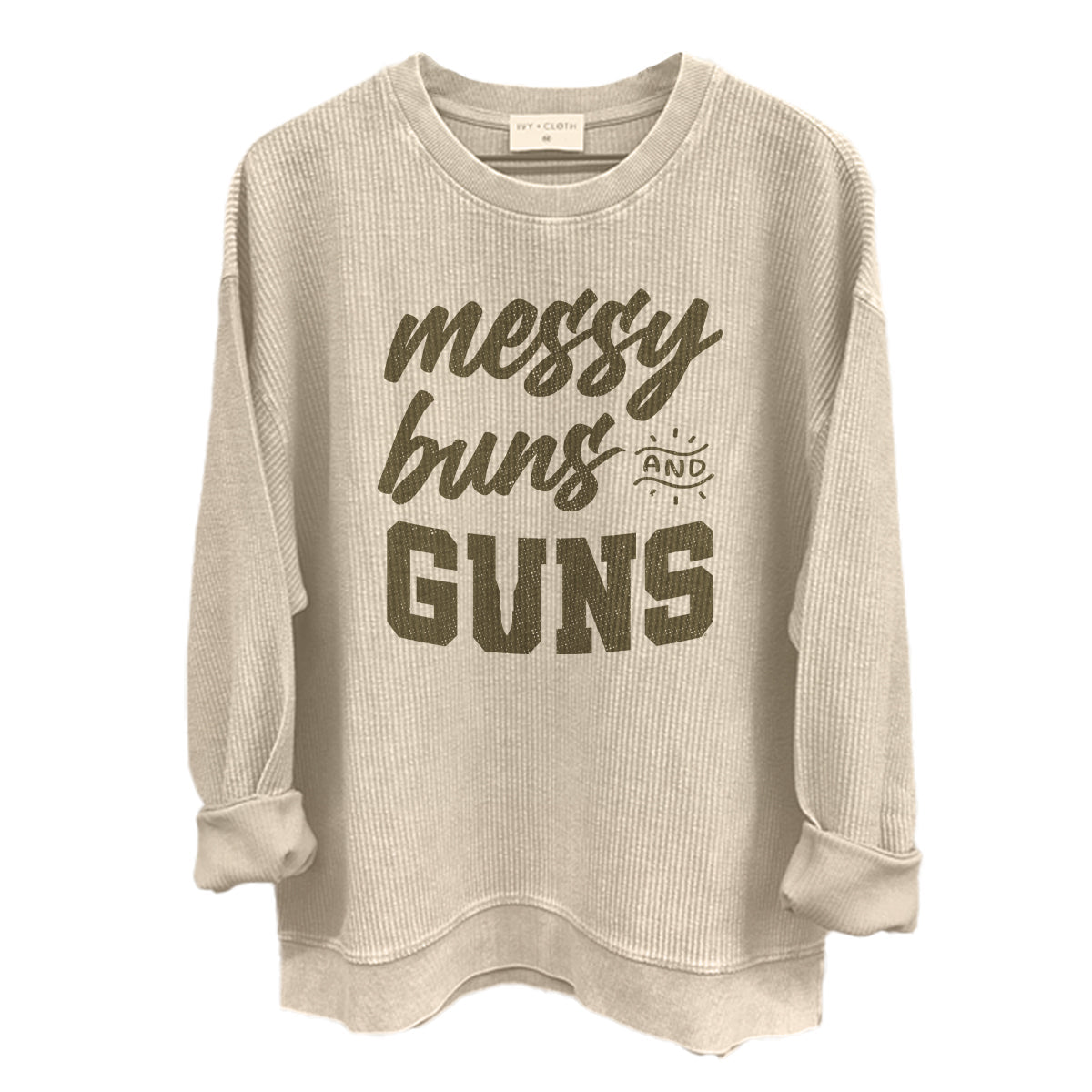 Messy Buns and Guns Shield Republic