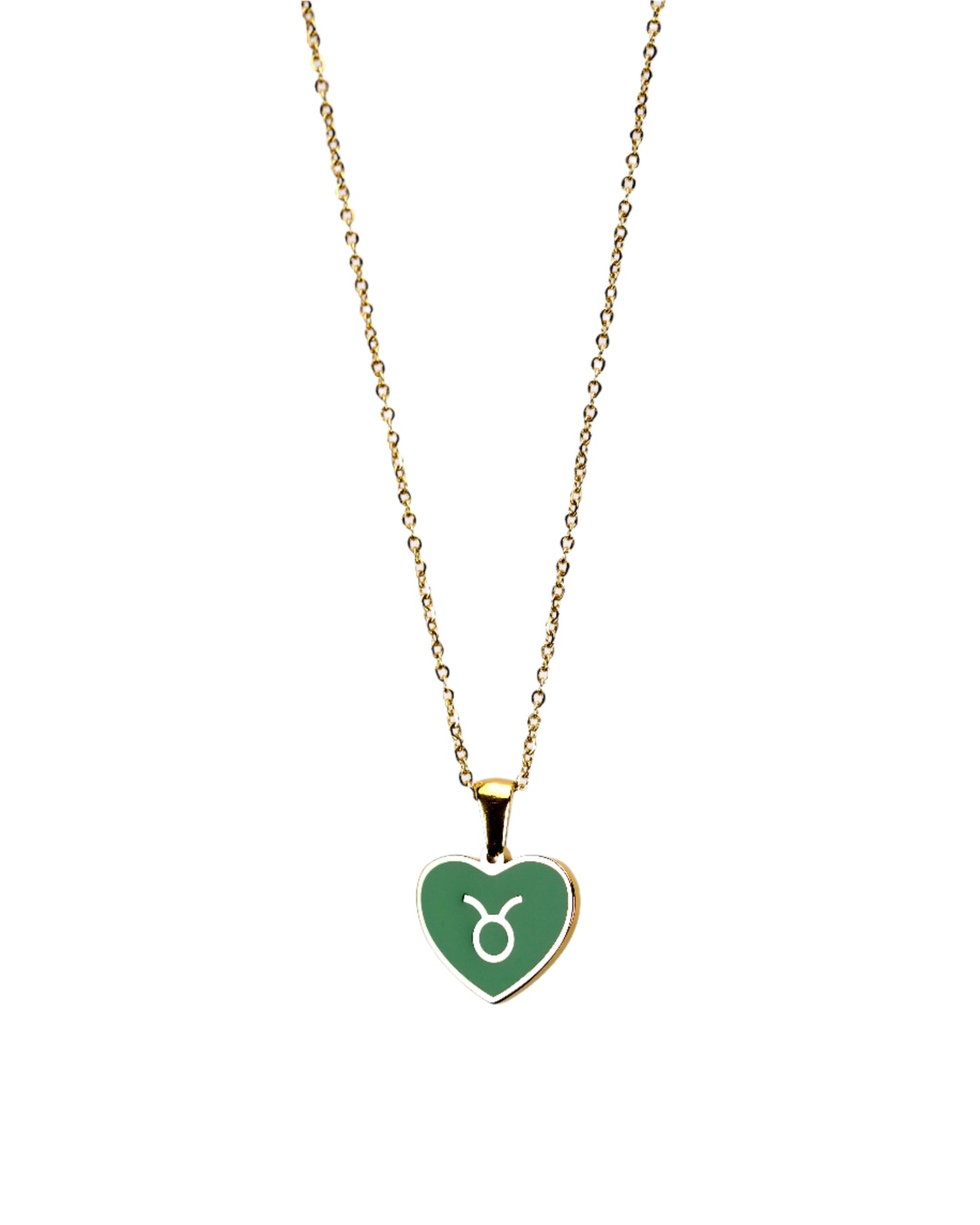 Zodiac Heart Pendant Necklace LUNAR VINES