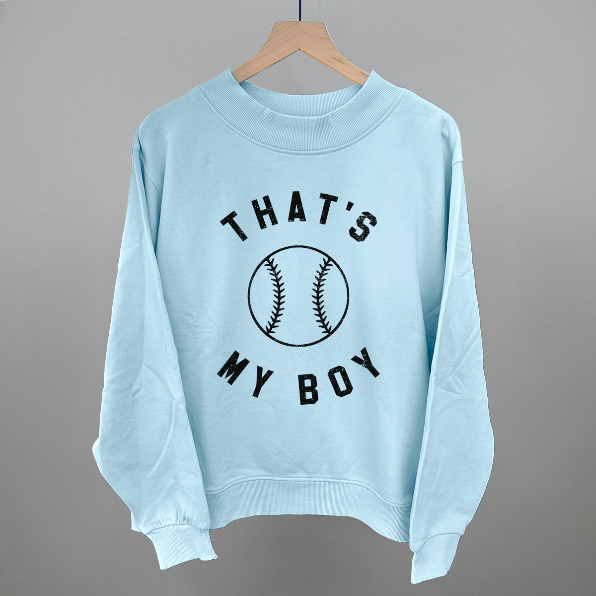 That's My Boy Baseball (Black} Ivy + Cloth