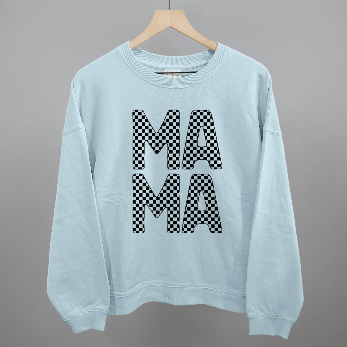 Mama Stacked Checkered Ivy + Cloth