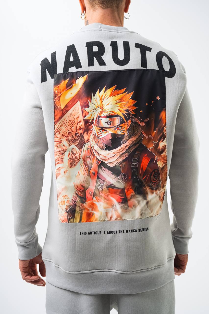 Naruto Oversized Sweatshirt: The Manga Series Collection Withinblack