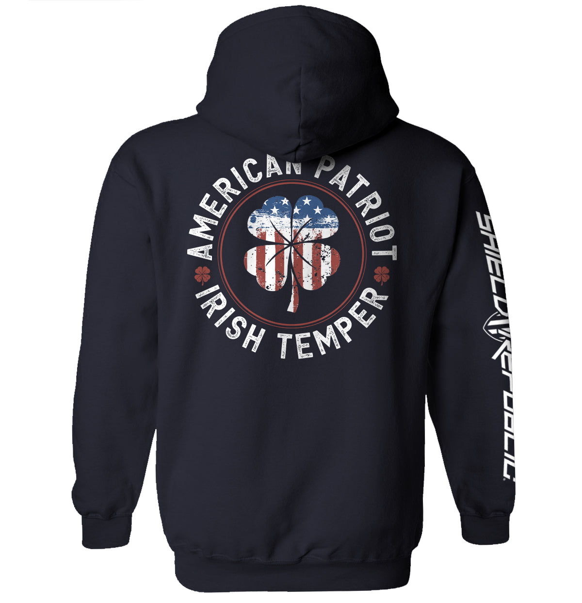 American Patriot Irish Temper Shield Republic