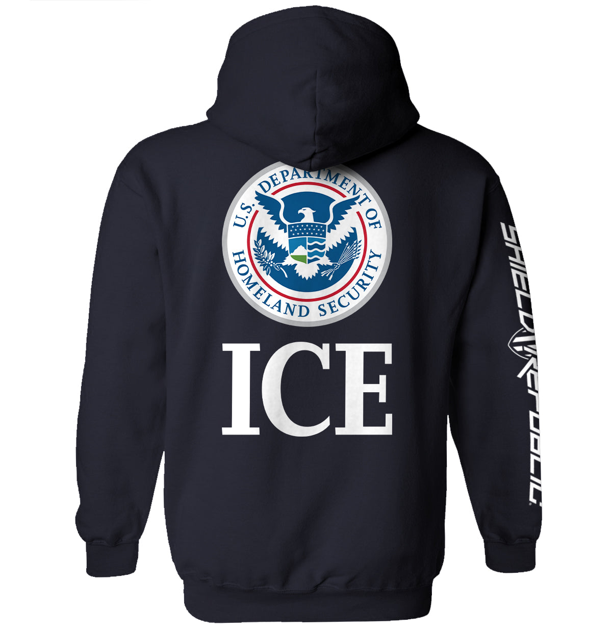 ICE Homeland Security Shield Republic