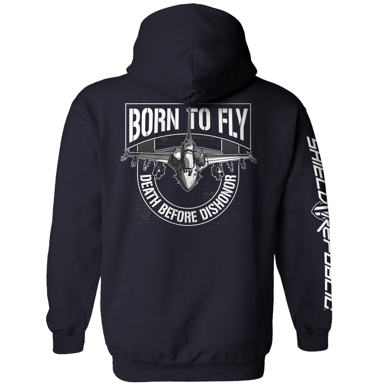 Born To Fly Death Before Dishonor Shield Republic