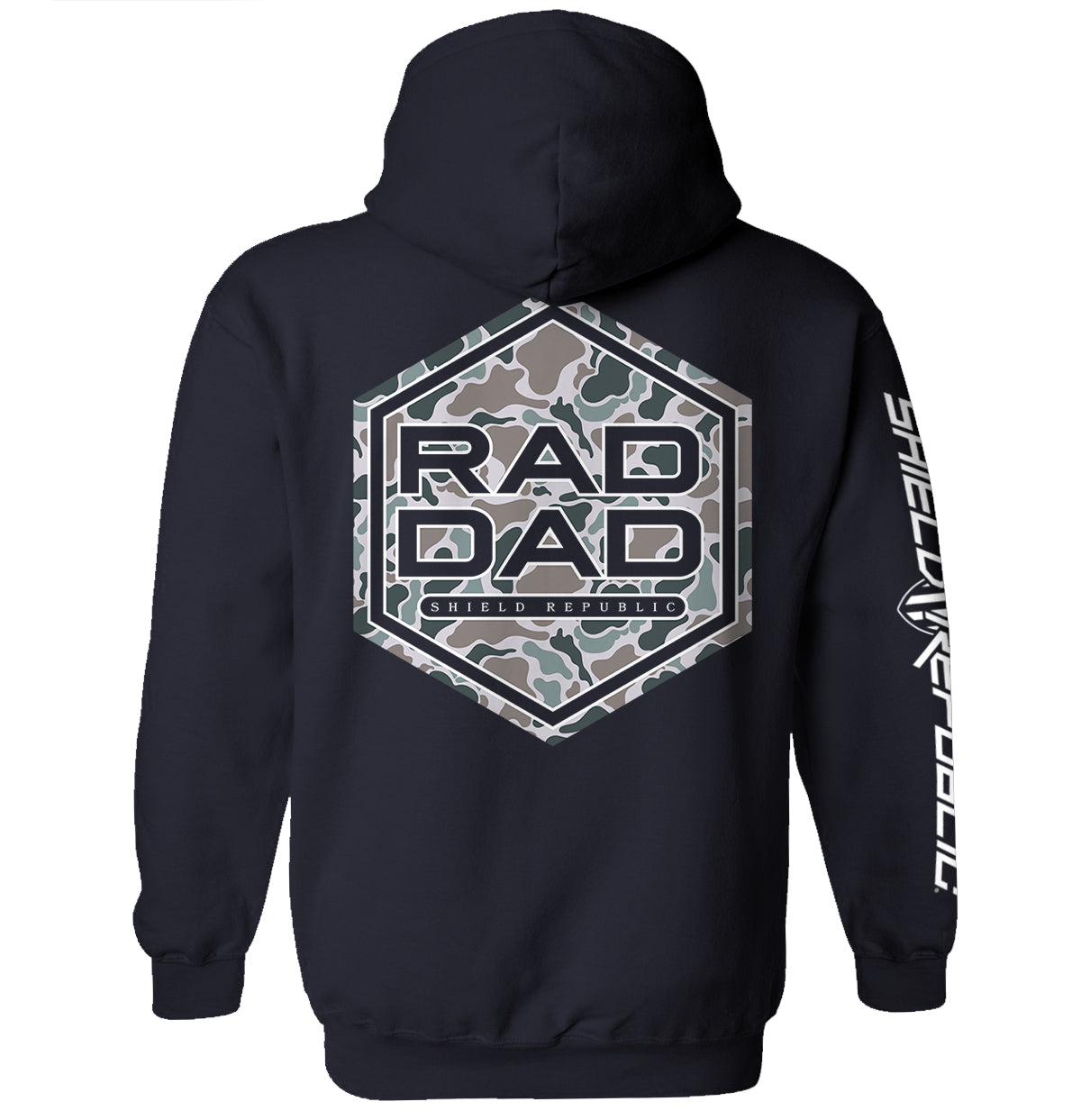 Rad Dad Duck Camo Shield Republic
